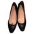 Chanel Heels Black Leather  ref.80257