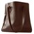 Hermès Handbags Dark brown Leather  ref.80387