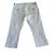 Autre Marque Pantalones Metty Crema de Algodón - vista 2