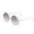 Fendi Oculos escuros Prata Cinza Metal Pérola  ref.80700