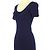 American Apparel Kleid Marineblau - Ansicht 2