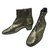 Michel Vivien Ankle Boots Golden Leather  ref.80902