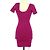 American Apparel Kleid Fuschia - Ansicht 3