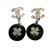 Chanel Lucky earrings Black Metal  ref.81152