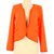 Comptoir Des Cotonniers Vest / Blazer Orange Polyester  ref.81256