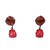 Kenneth Jay Lane Earrings Red  ref.81179