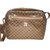 Pierre Balmain Handbags Brown Leather Cloth Plastic  ref.81208