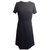 Chanel Dresses Black Polyester Wool  ref.81211