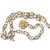 Chanel Cintos Dourado Metal  ref.81502