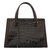 Hermès Pullman-Tasche aus braunem Krokodil Exotisches Leder  ref.81503