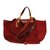 Sonia Rykiel Travel bags Dark red Cloth  ref.81515