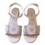 Burberry sandals Pink Leather  ref.81523