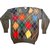 Hermès Intarsia Cachemire Multicolore  ref.81639