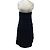Autre Marque 1.2.3. Seidenkleid Navy Blau Marineblau - Ansicht 2