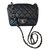 Timeless Chanel Handbags Navy blue Leather  ref.81758