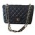 Chanel TIMELESS Black Leather  ref.81782