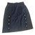 Chanel Skirts Black Navy blue Cashmere Wool  ref.81815