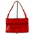 Jean Paul Gaultier Handtasche Rot Leder  ref.82018