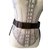 Chanel Cinturones Marrón oscuro Cuero  ref.82075