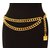 Chanel Cintos Dourado Cadeia  ref.82147
