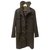 Givenchy Men Coats Outerwear Dark blue Cashmere Wool  ref.82151