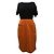 Falda de terciopelo Sonia Rykiel Naranja