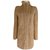 Loewe Coats Beige Fur  ref.82289