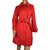 Michael Kors Red Trench coat Cotton  ref.82390