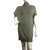 Brunello Cucinelli Sequined cashmere dress Khaki  ref.82392
