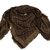 Louis Vuitton Silk scarves Brown Golden Cloth  ref.82422
