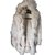Yves Salomon Coats, Outerwear Beige Fur  ref.82425