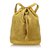 Gucci Bamboo Suede Backpack Yellow Leather  ref.82446