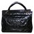 Chanel Shopping  XXL Black Patent leather  ref.82511