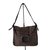 Fendi Mama Zucca bag Brown Leather Cotton  ref.82530
