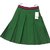 Gucci Skirt Green Silk  ref.82532