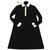Gucci Current collection dress Black Cotton Viscose  ref.82533