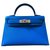 Hermès Mini Kelly Cuir Bleu  ref.82541
