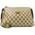 Gucci-Monogramm-Handtasche Beige Hellbraun Leder Baumwolle  ref.82588
