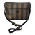 Fendi Handbags Black Purple Leather Cloth  ref.82636