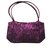 Christian Louboutin Handbags Fuschia Lace Satin  ref.82725