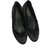 Louis Vuitton Zapatillas de ballet Negro Encaje Satén  ref.82733