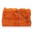 Chanel Fur Shoulder Bag Orange  ref.83041