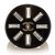 Chanel Resin Ring Black Silvery Plastic  ref.83045