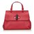 Gucci Sac Bambou Daily Cuir Rouge  ref.83077