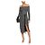 Rebecca Vallance Tweed Midi Dress Grey - view 2