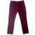 Acne Wool trousers Dark red  ref.83444