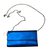 Dior Sacos de embreagem Azul Couro envernizado  ref.83448