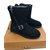 Ugg Ankle boots Black Nubuck  ref.83457