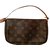 Louis Vuitton Clutch bags Brown Leather  ref.83518