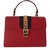 Gucci-Tasche Sylvie medium Rot Leder  ref.83616